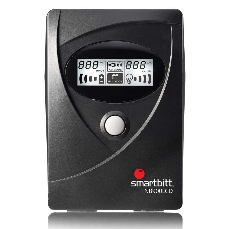 SBNB900LCD|Smartbitt No-Break con regulador integrado capacidad 900VA/450 Watts - ISTEN